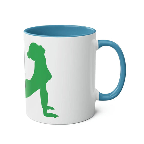 Two-Tone Coffee Mugs, 11oz - I don't break. Printify