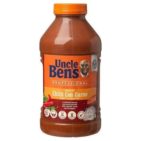 UNCLE BEN'S Professional Sauce for Chilli Con Carne 2.29kg - Honesty Sales U.K