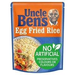 Uncle Bens Egg Fried Microwave Rice 250g (Case of 6) - Honesty Sales U.K