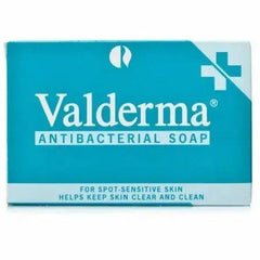 Valderma Antibacterial Soap - Clean and Clear skin 100g - Honesty Sales U.K