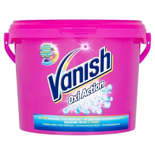 Vanish Oxi Action Powder Fabric Stain Remover 2.4kg - Honesty Sales U.K