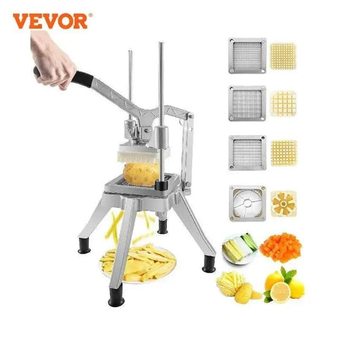 VEVOR Commercial Vegetable Chopper with 4 Blades - Honesty Sales U.K