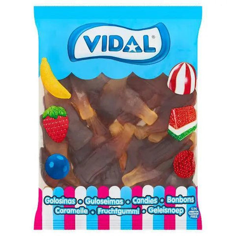 Vidal Giant Cola Bottles Candies - Honesty Sales U.K