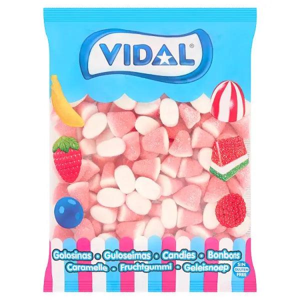 Vidal Strawberry & Cream Drops Candies - Honesty Sales U.K