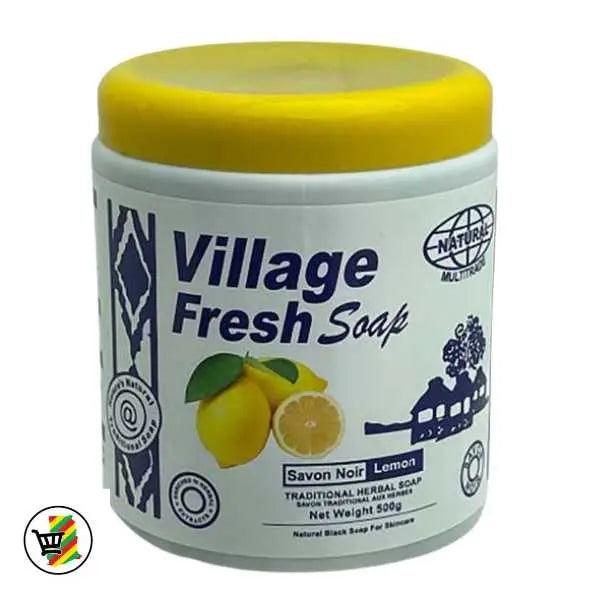 Village Fresh Soap with Lemon African Black Soap - Honesty Sales U.K