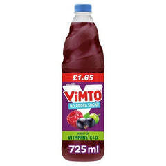 Vimto Real Fruit Squash 725ml (Case of 12) - Honesty Sales U.K