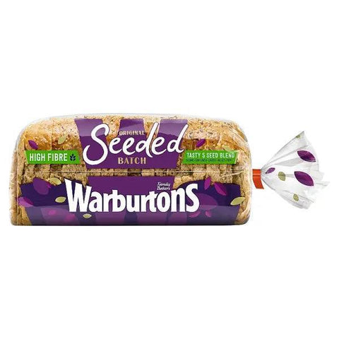 Warburtons Original Seeded Batch 800g (Case of 1) - Honesty Sales U.K