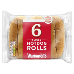 Warburtons Sliced Hot Dog Rolls - Honesty Sales U.K
