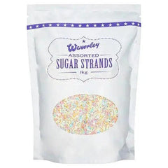 Waverley Assorted Sugar Strands 1kg - Honesty Sales U.K