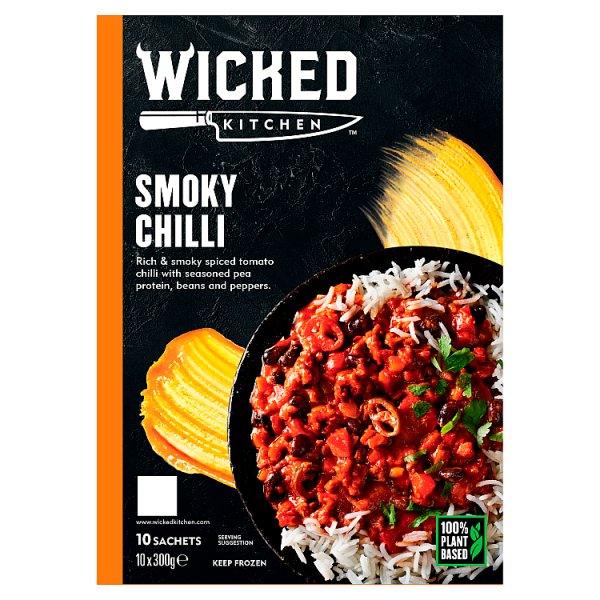 Wicked Kitchen Smoky Chilli 10 x 300g (3.0kg) - Honesty Sales U.K