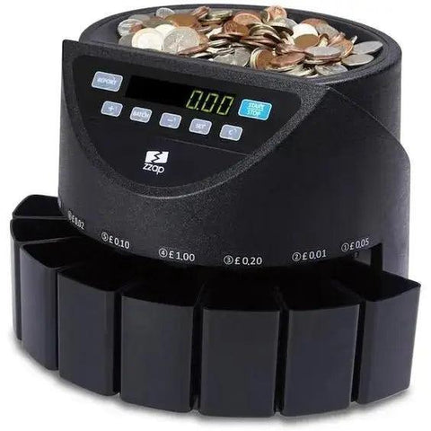 ZZap CS20 Coin Counter & Sorter Sorter The CS20 - Honesty Sales U.K